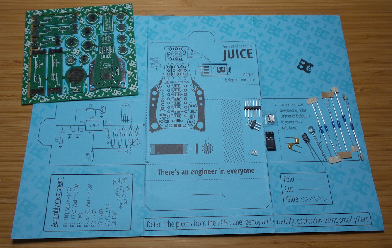 LEAP#311 building the #BoldportClub Juice box - AA, AAA, A23, CR2032 battery stand-in