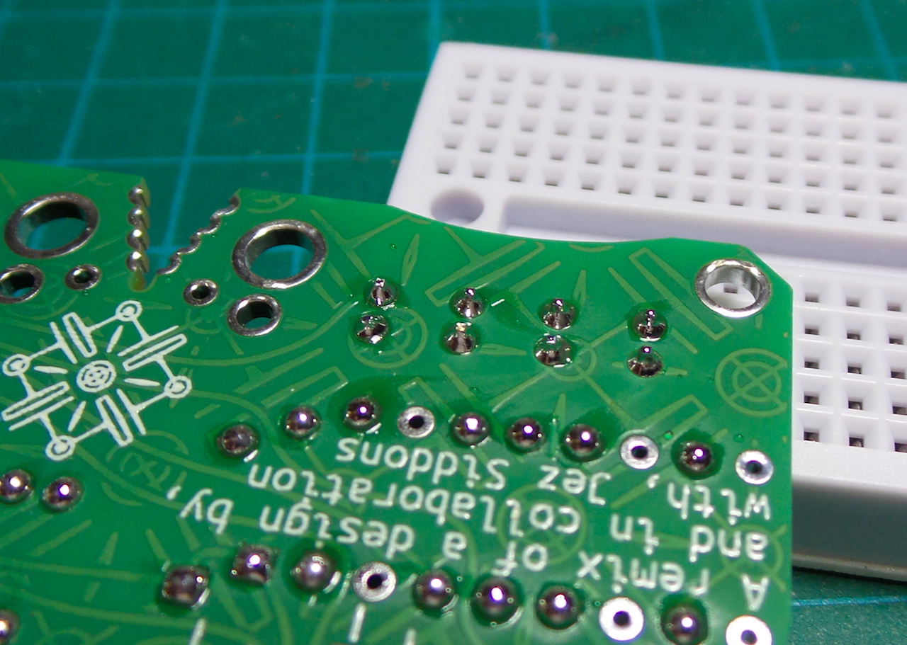 a little freeform and solder dome treatment for the #BoldportClub capacimeter LEAP#447