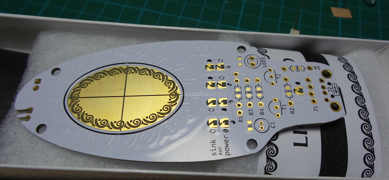 embossed flair for your PCB design? the #BoldportClub LigEmDio