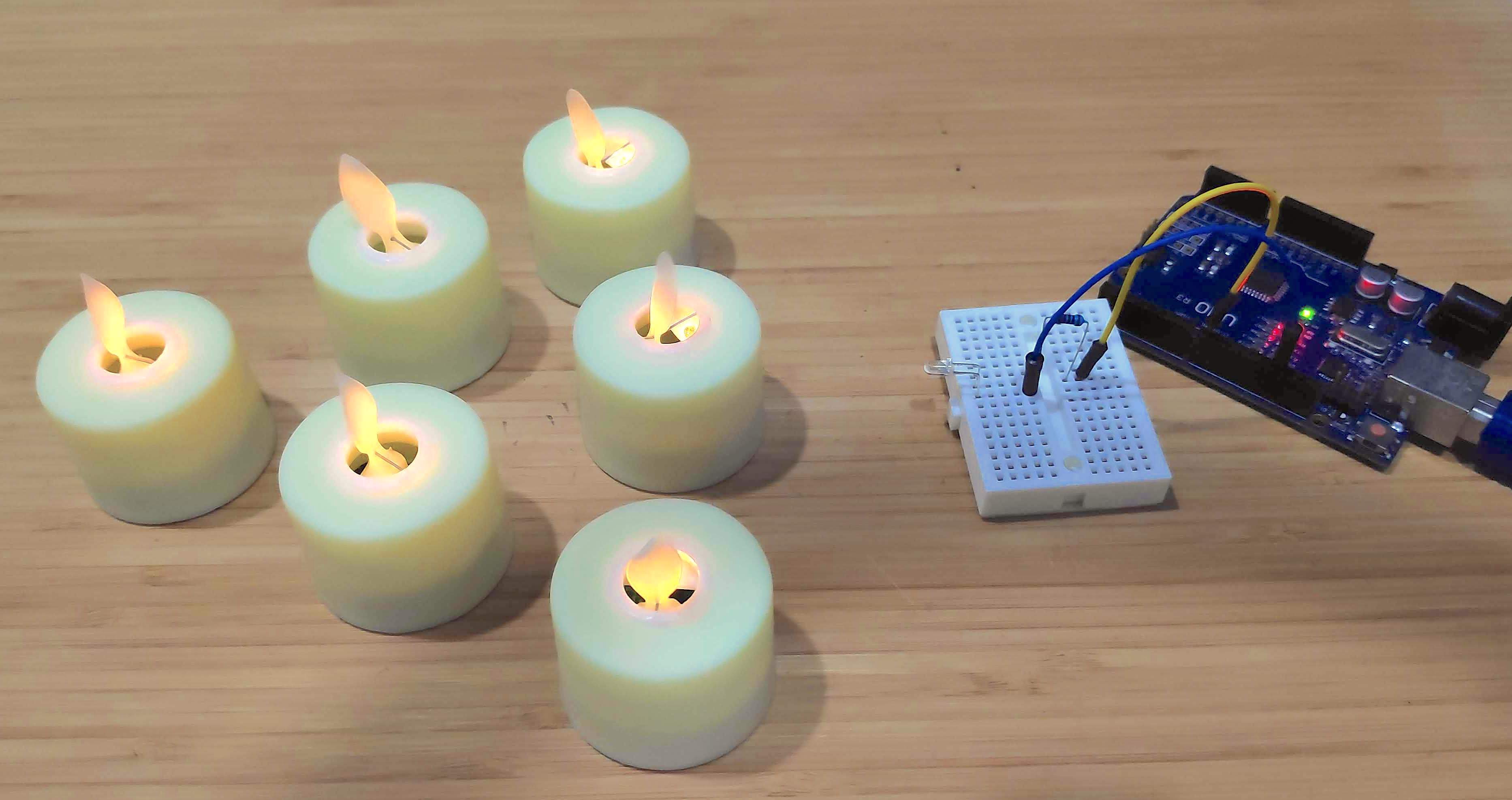 Remote Control Candles