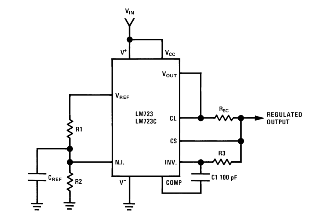 LM723_basic_low_voltage_regulator