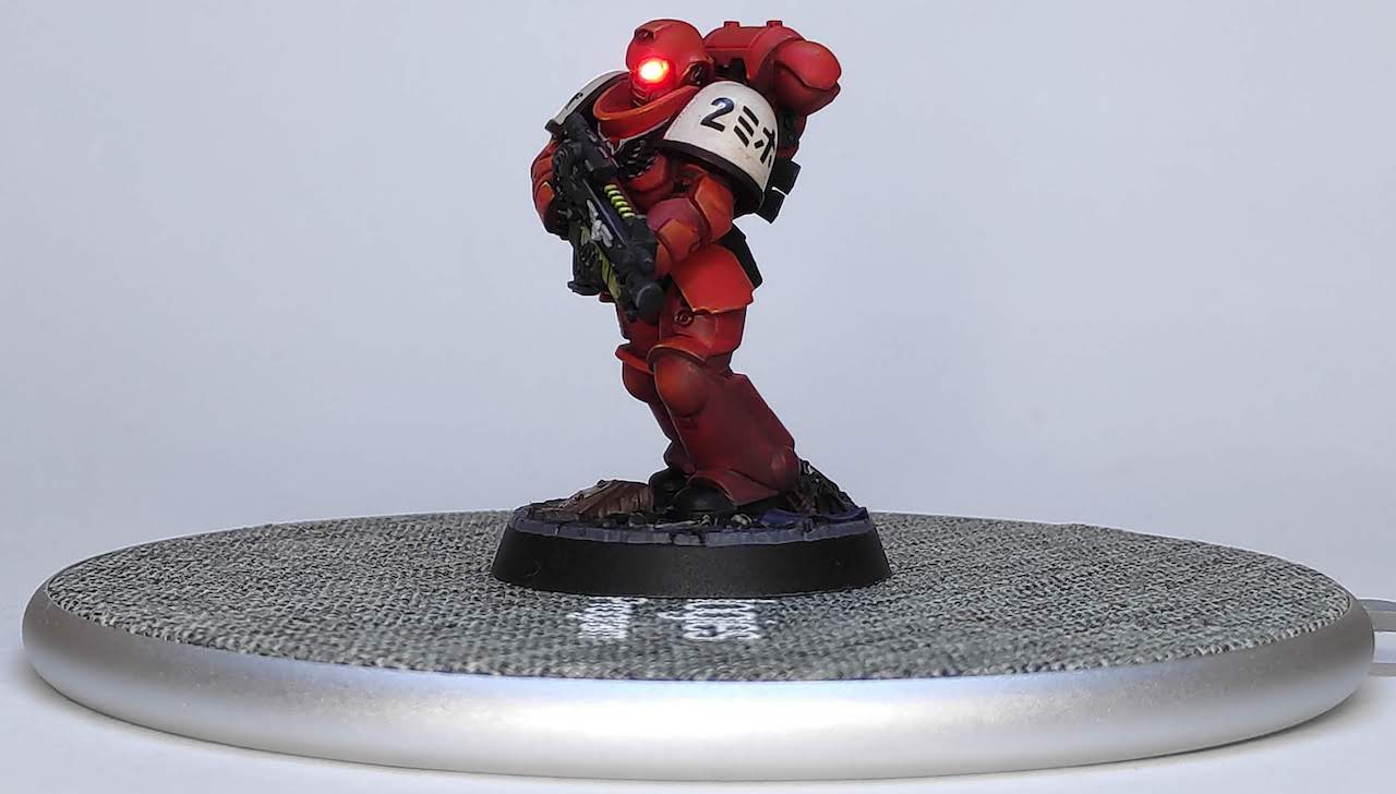 The Red Eyed Space Marine