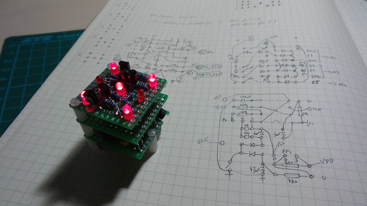 Dice_protoboard_build