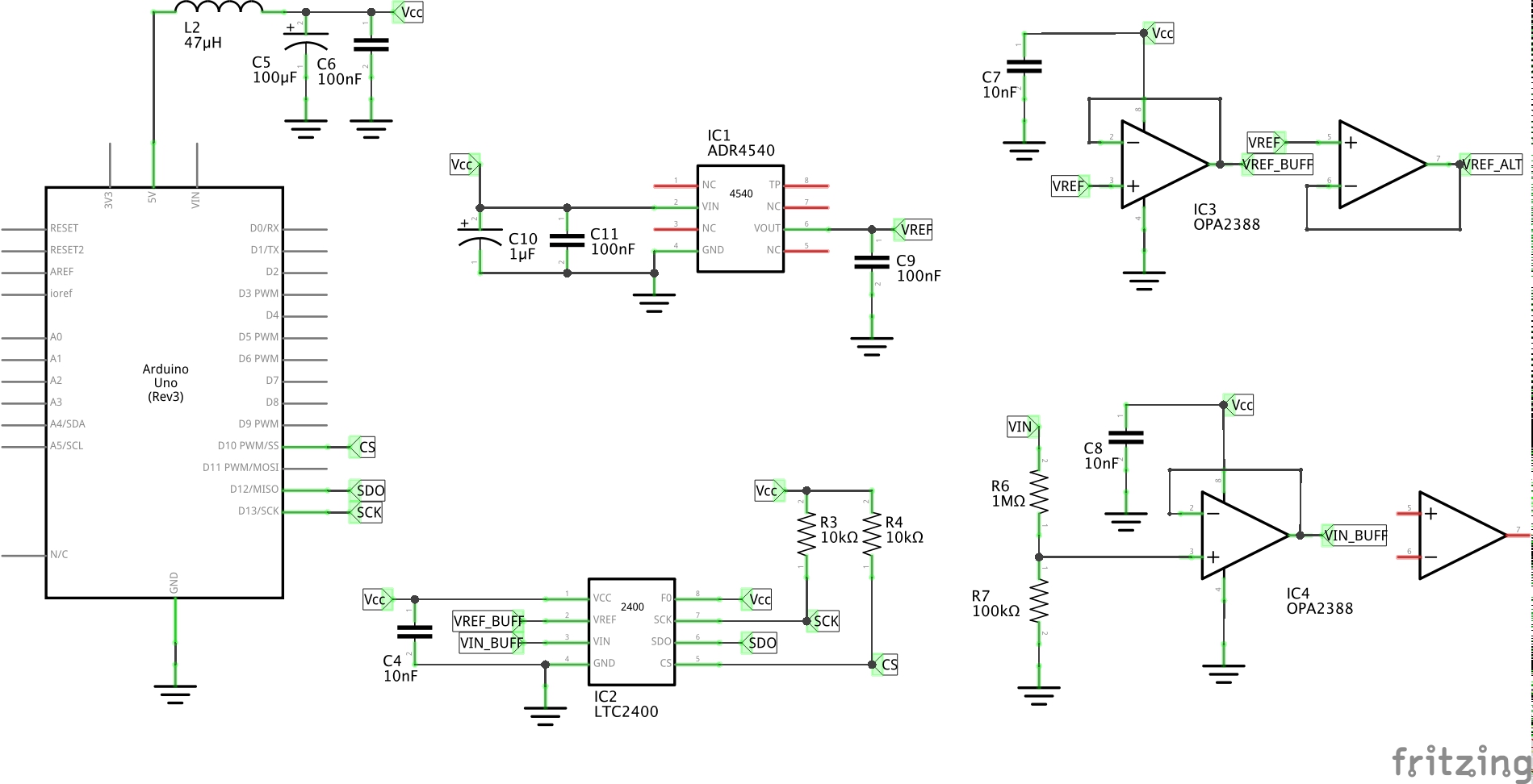 LTC2400_ADR4540_opax388_buffered_schematic