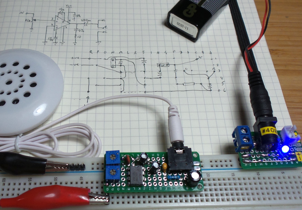 LM386AudioAmp_protoboard_layout