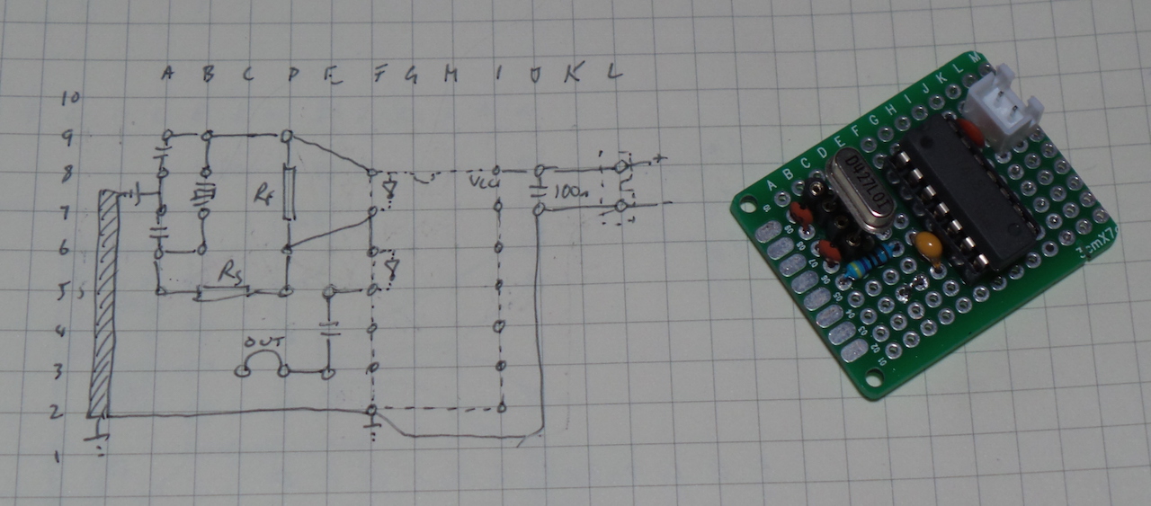 PierceGateOscillator_protoboard_layout