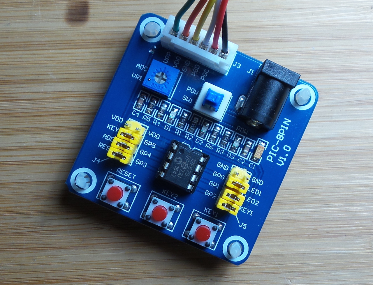 GettingBlinky_dev_board