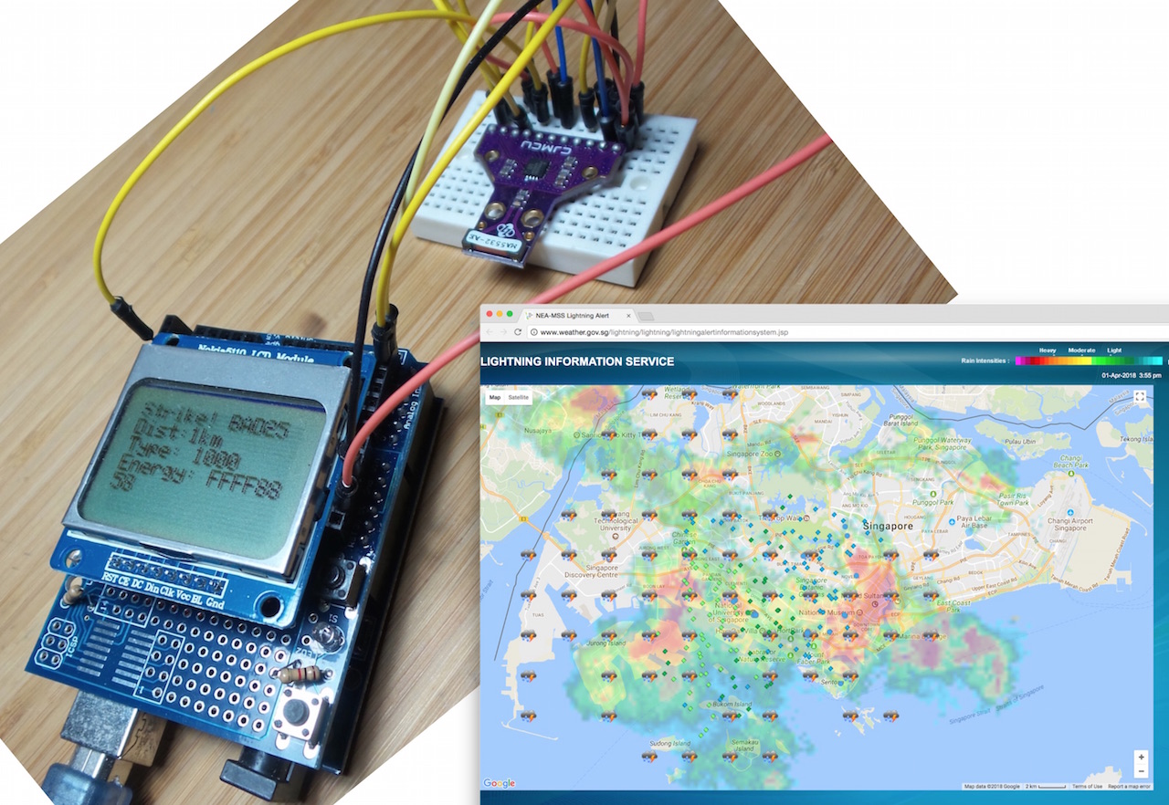 LEAP#379 AS3935 Lightning Sensor – tardate 2022