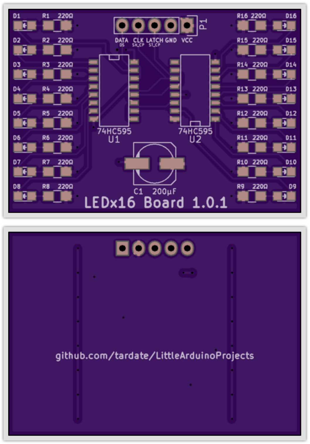 PCB render