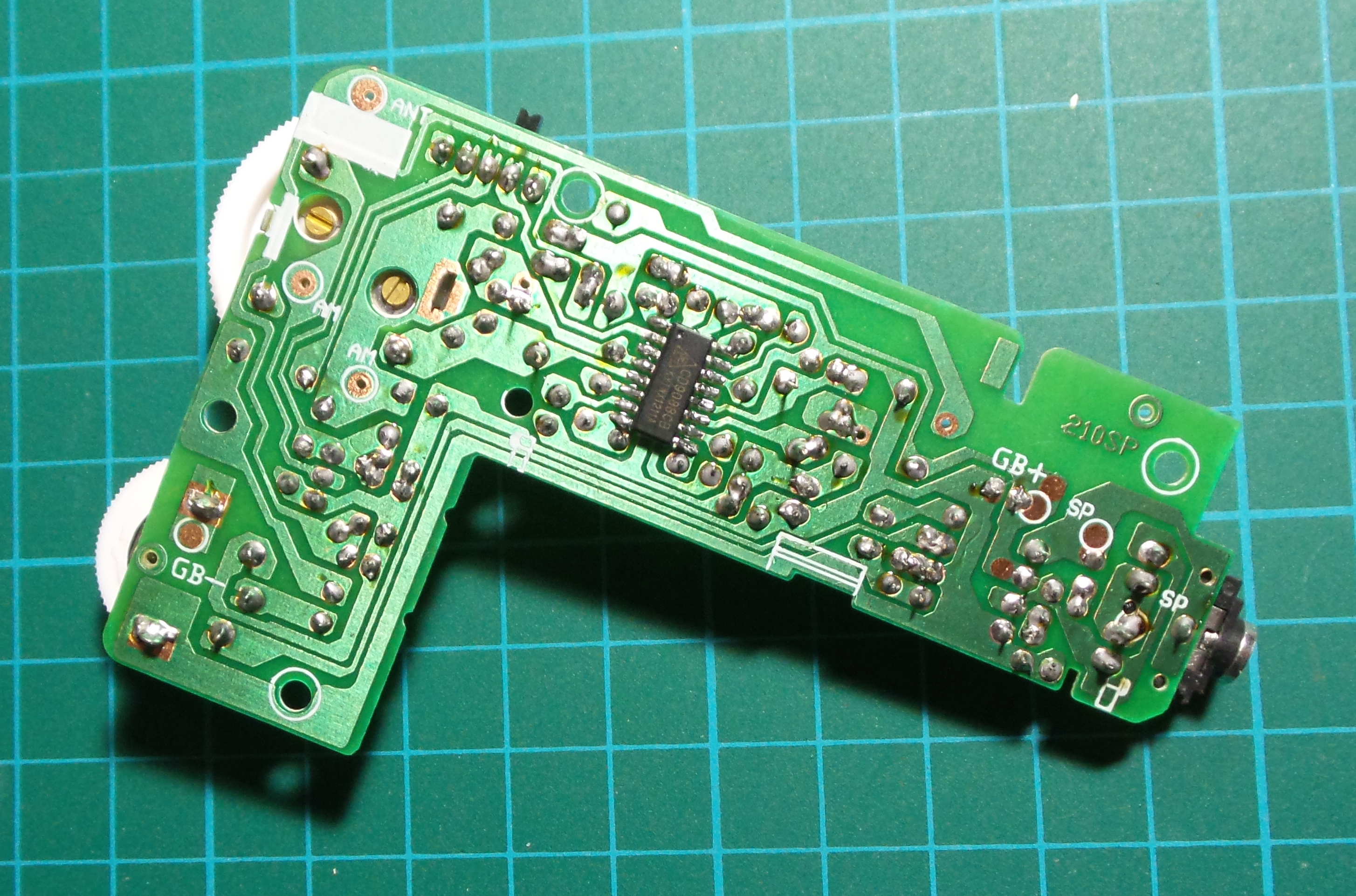 The Build - PCB rear